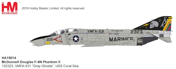 McDonnell Douglas F4N Phantom II US Marines, 152323, VMFA-531