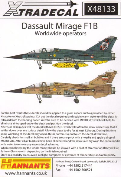 Dassault Mirage F.1B X48133
