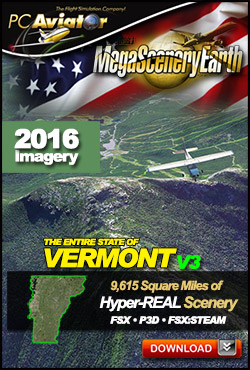 Mega Scenery Earth Version 3, Vermont V3 (Download version) DL-MSEV3-VT