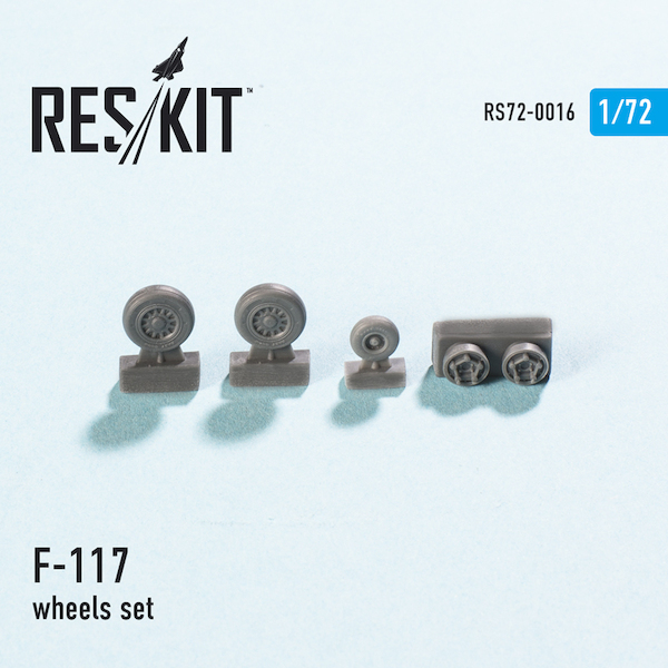 F117 Nighthawk Wheels set RS72-0016