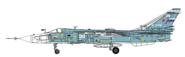 SU-24MR Fencer Russian White 30 Soviet Stars Wave 2 CBW722404