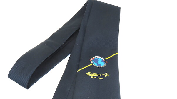 Tie - Douglas DC-3 1935-1985 First Around the World TIE-DC3-1985