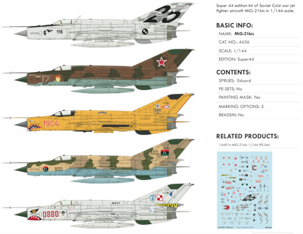 Mikoyan MiG21Bis 4436