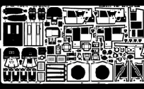 Detailset North American F82E/G Twin Mustang (Modelcraft) E48-190