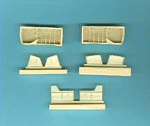OV1 Mohawk Main Wheel wells set (For Roden) CC48038