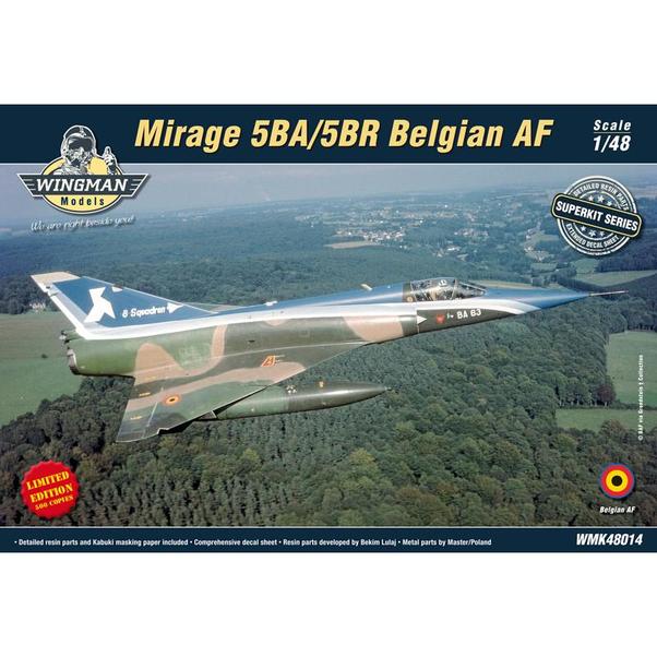 Mirage 5 BA/BR Belgian AF (REISSUE!) WMK48014