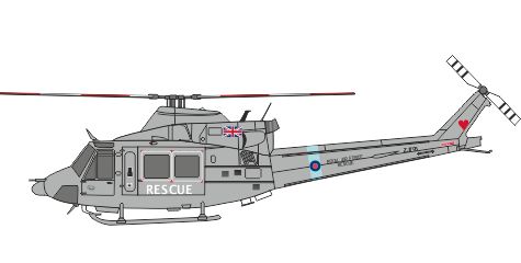 Bell AB412 HR2 Griffon Upgrade set (84sq RAF -RAF Akrotiri, cyprus) WBA72155