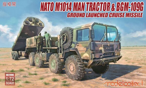 NATO US Army MAN M1014 Tractor & BGM109G Ground Launched Cruise Missile UA72096