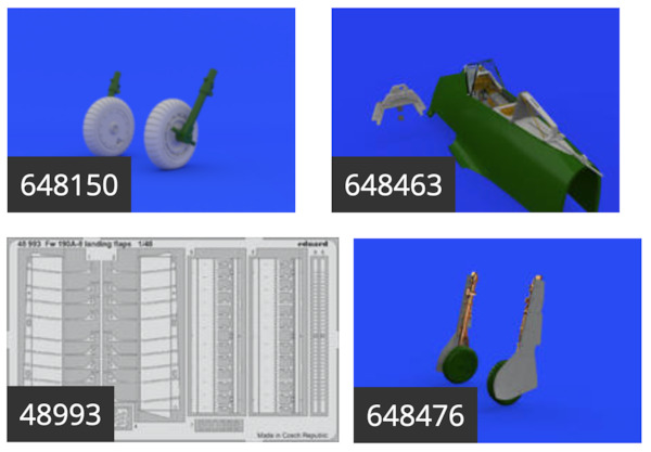 Focke Wulf FW109A-8 Essential set (Eduard) sin64861