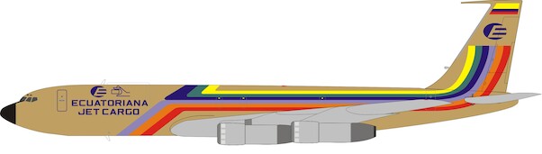 Boeing 707-300 Ecuatoriana Jet Cargo HC-BGP EAVBGP