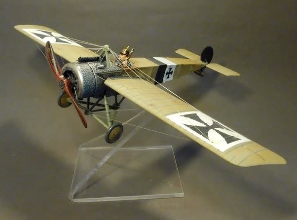 Fokker EII, 33/15, FFA 96, Otto Kissenberth, January 1916 (Plexi stand and pilot NOT included) ACE-25