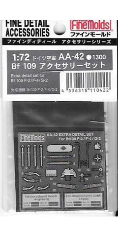 Detailset Messerschmitt Bf109F2/F2/G2 AA42
