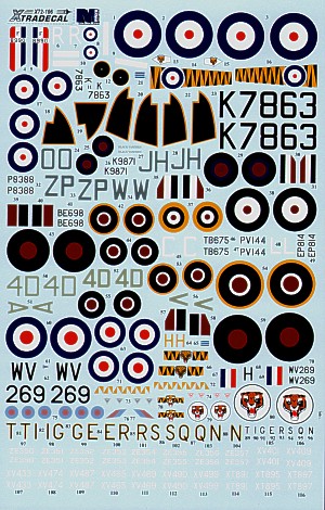 RAF 74(Tiger) squadron 1918-1992 X72106