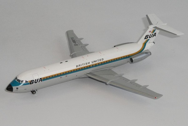 Bac1-11-500 (British United Airways) G-AWYV XX2512