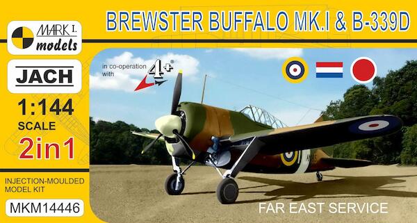 Brewster Buffalo Mk.I/B-339D 'Far East Service' (2 kits included) MKM14446
