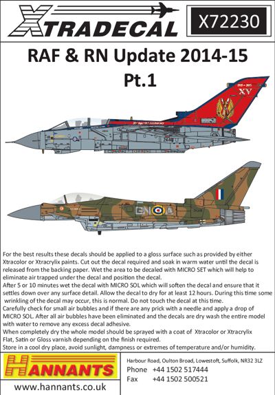 RAF/RN Update 2014-2015 Pt.1 X72230