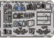 Detailset AV8B Night Attack Harrier Interior (Trumpeter) E32-673