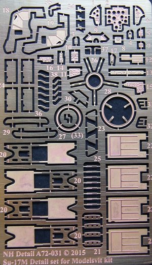 Suchoi Su17M Fitter Detail set (Modelsvit) A72-031