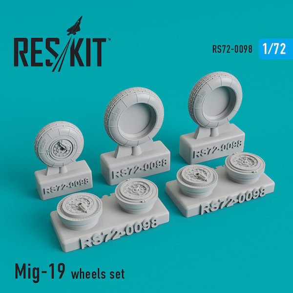 Mikoyan MiG19 Wheel set RS72-0098