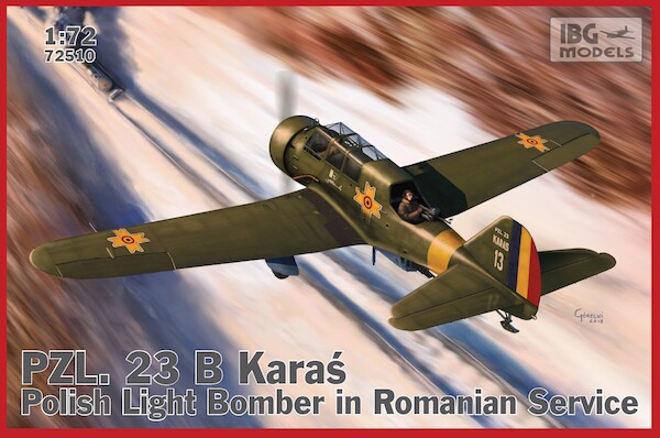 PZL.23B Karas Polish Light Bomber in Romanian Service 72510