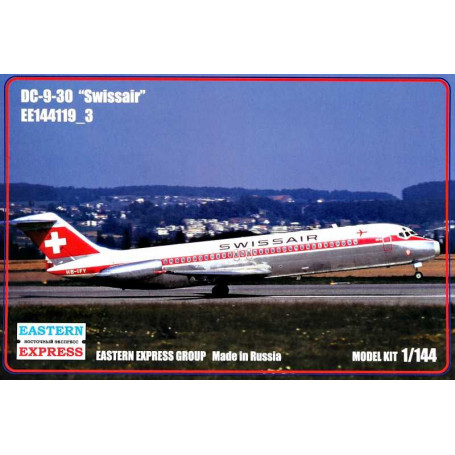 Airliner DC9-30 (Swissair) (NEW SUPPLIER, LOWER PRICE!) 144119-3
