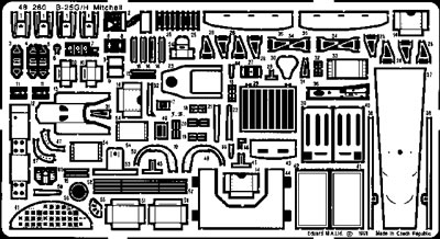 Detailset North American B25G/H Mitchell (Monogram) E48-260
