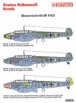 Messerschmitt BF110D 48026