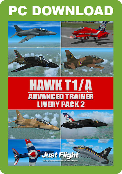 Hawk T1/A Advanced trainer/ Livery Pack 2 (download version) HAWKLP2