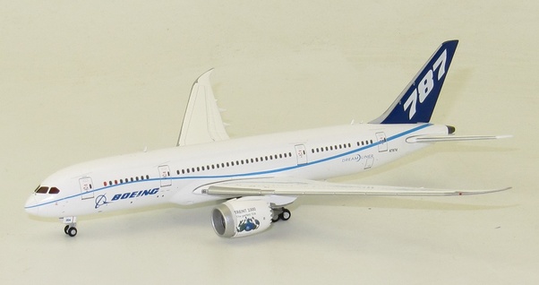 B787-8 (Boeing House Colors) N7874 With Antenna LH4057