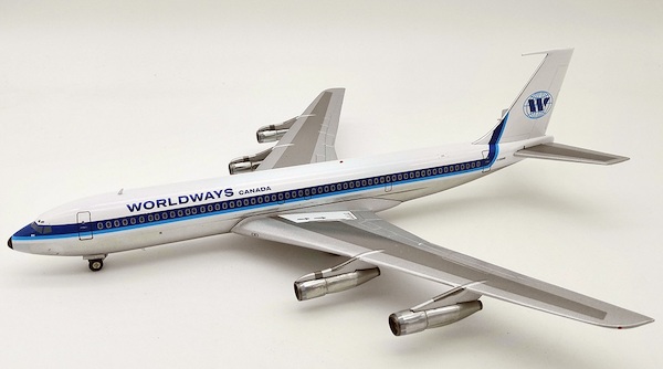 B707-300 (Worldways Canada) C-GGAB With Stand IF7070918P