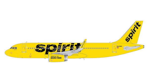 Airbus A320 Spirit Airlines N649NK G2NKS550