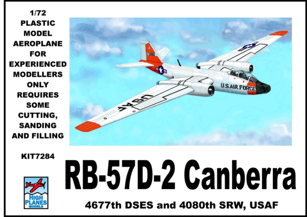 Martin B57D-2 Canberra (USAF) K.72084