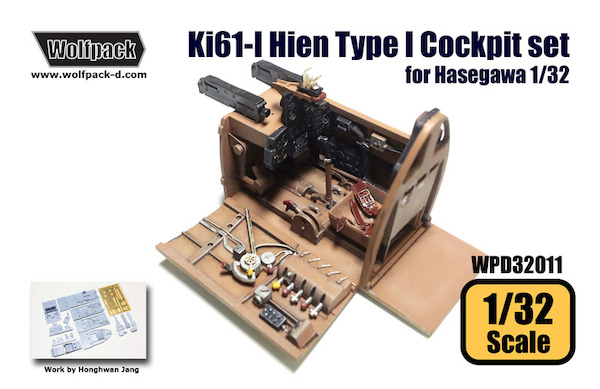 Kawasaki Ki61-I Hien cockpit set (Hasegawa) WPD32011