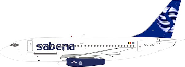 Boeing 737-200 Sabena OO-SDJ With Stand  IF732SN0520