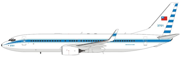 Boeing 737-800 Taiwan Air Force 3701 58065