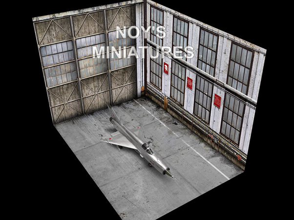 Soviet fighter hangar set 3228