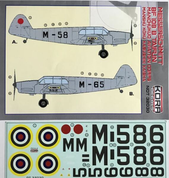 Messerschmitt BF108B Taifun (Manchukou Aviation Corps) NDT32030