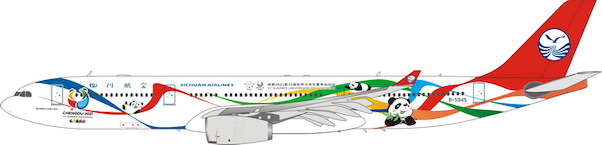 Airbus A330-300 Sichuan Airlines CHENGDU 2021 B-5945 11596