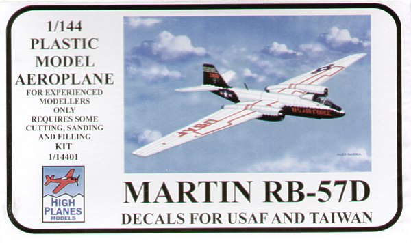 Martin RB57D Canberra (USAF, Taiwan) k14403