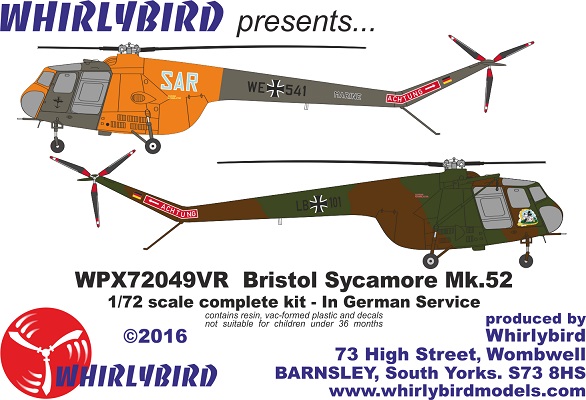 Bristol Sycamore MK14 in German Service WPX72049