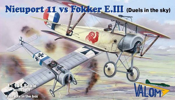 Nieuport 11 vs. Fokker E.III (2+2 in1) 14420