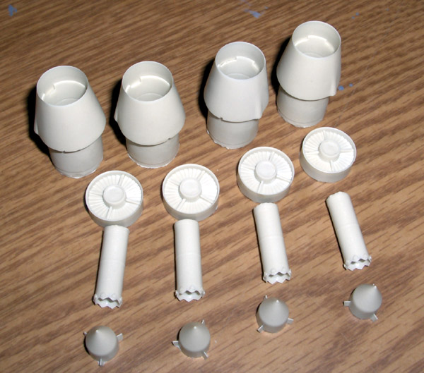 B58 Hustler Engine Intake set (Monogram/Revell) A4801