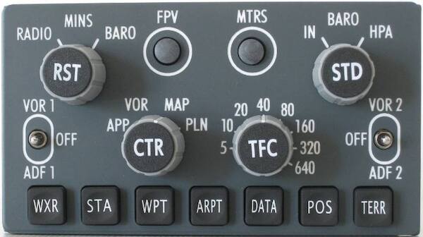 B737 EFIS-EL version (Require MCP737EL or MCP737PRO to operate) EFIS737EL