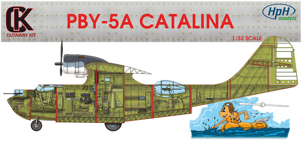 PBY5A Catalina Cutaway HPHCUT3201L