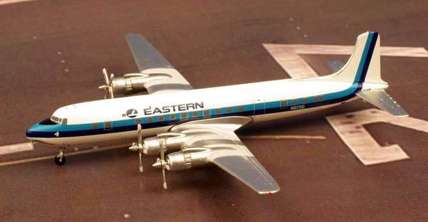 DC7 (Eastern Airlines, Hockey stick livery) N829D AC1341A
