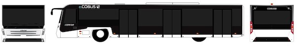 Airport Bus Set ( e.Cobus ) Set of 4 AA4020