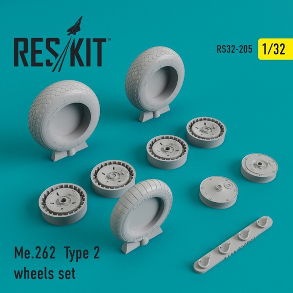 Messerschmitt Me262 Type 2 Wheel set RS32-0205