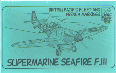 Supermarine Seafire MKIII K.072058