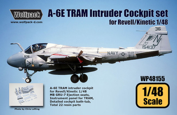 A6E TRAM Intruder Cockpit set (Kinetic/Revell) WP48155