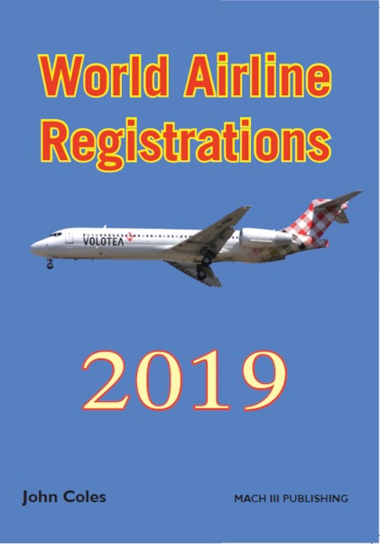 World Airline Registrations 2019 WAR2019 V1